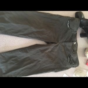 American eagle camo green jeggings